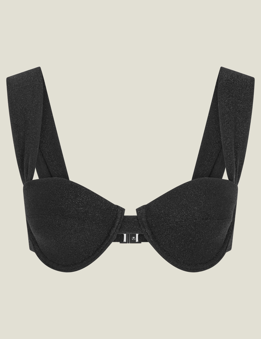 Shimmer Wired Padded Bikini Top ACCESSORIZE M S