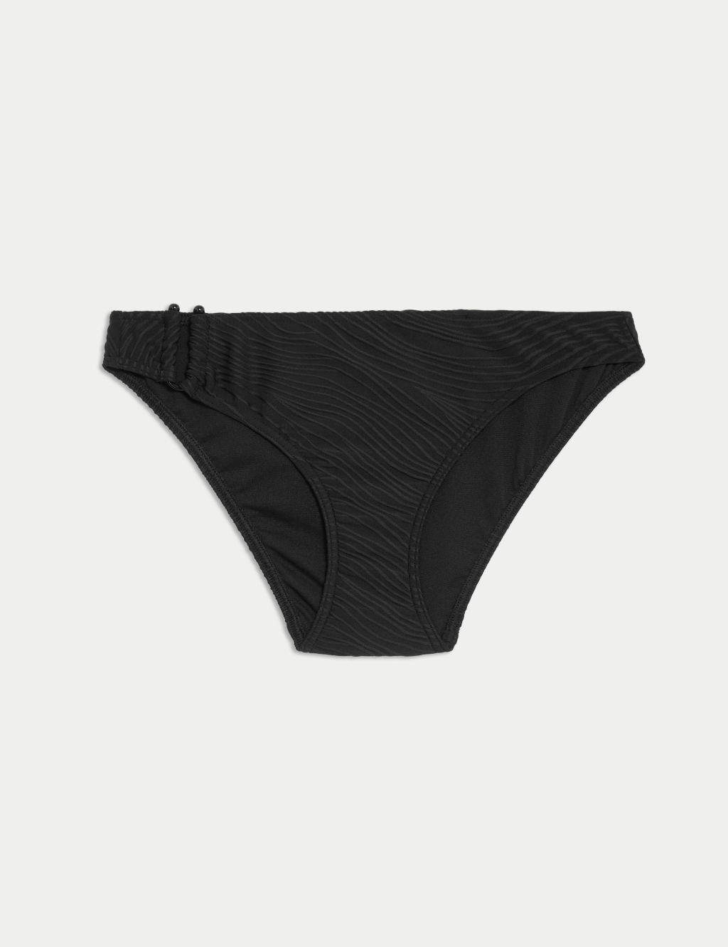 Textured High Leg Bikini Bottoms M S Collection M S
