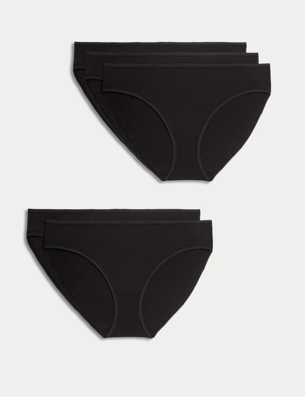 Pk Pure Cotton Bikini Knickers M S Collection M S