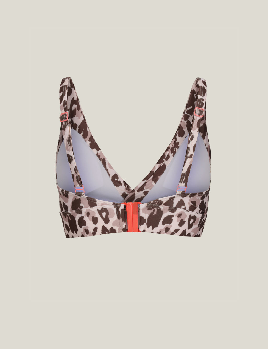 Paloma Striped V Neck Bikini Top Regatta M S