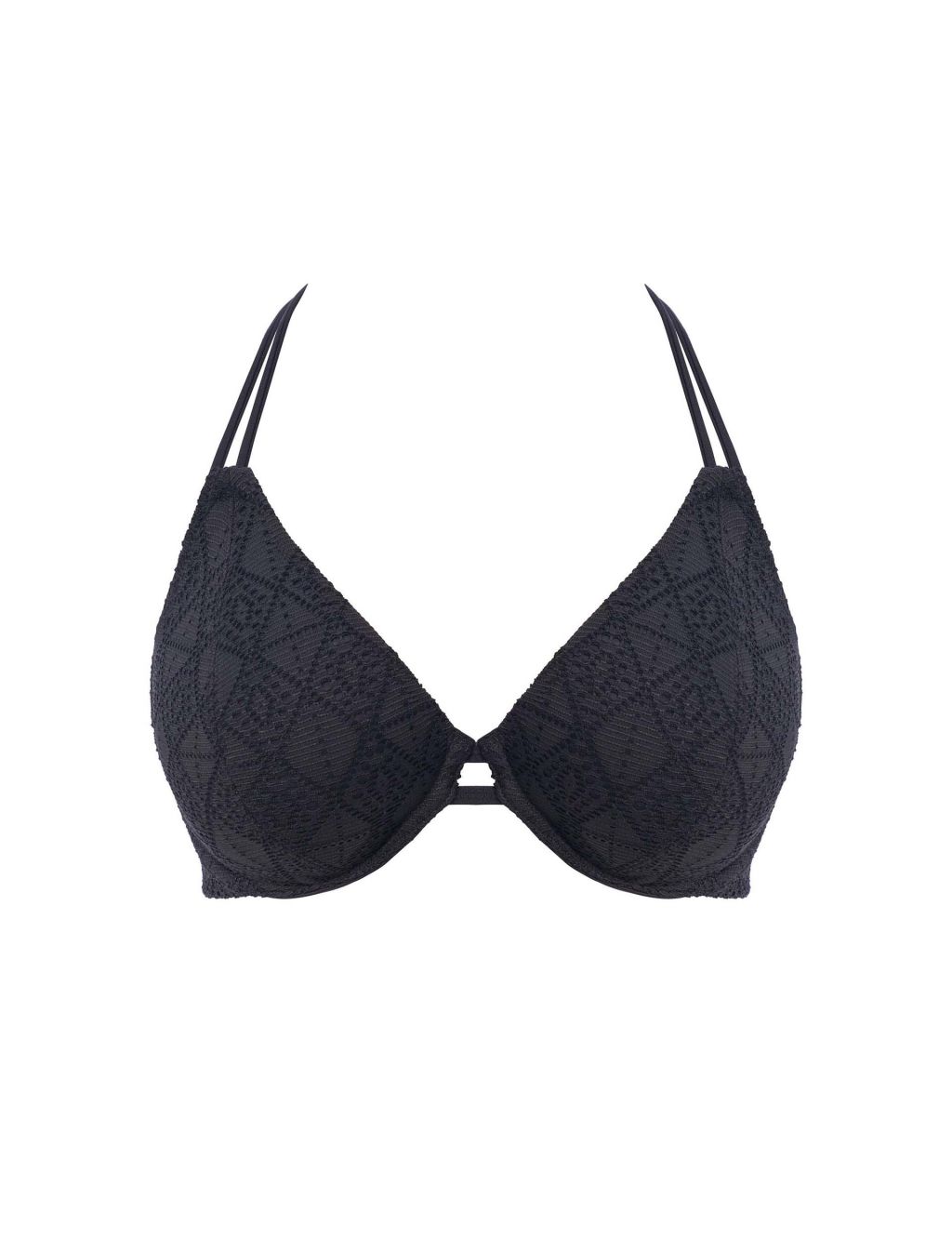 Nomad Nights Wired Plunge Bikini Top Freya M S