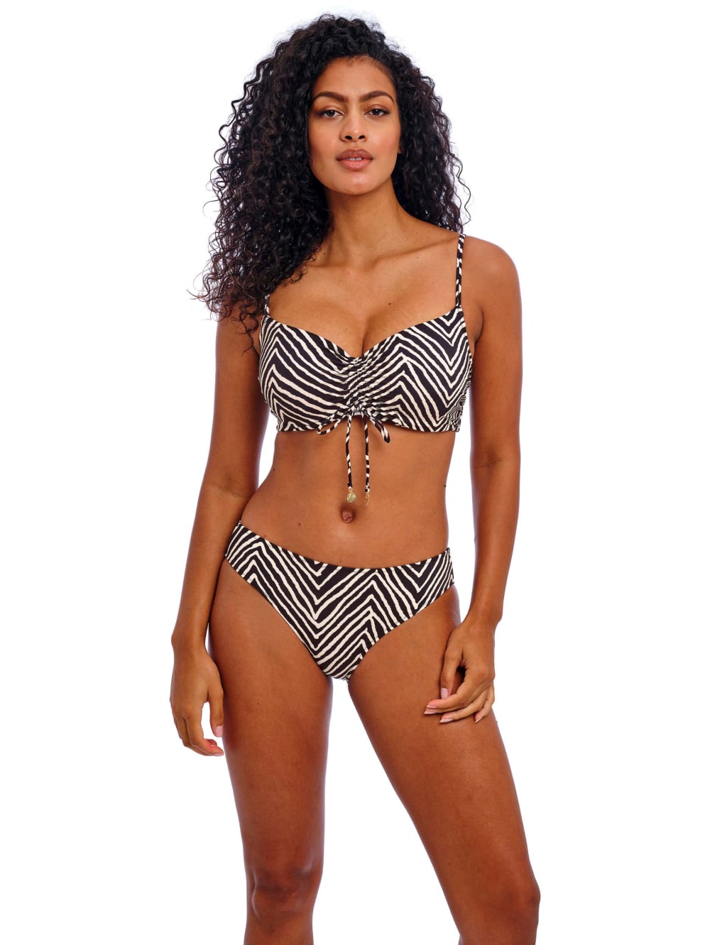 Fiji Falls Printed Bikini Bottoms Freya M S