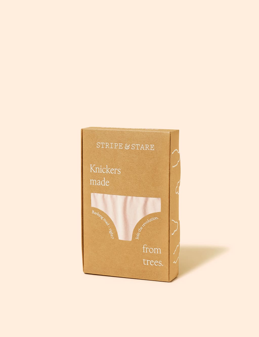 Modal Rich Bikini Knickers Stripe Stare M S