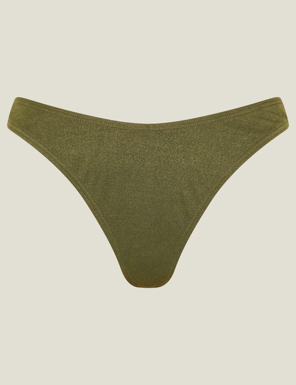 Shimmer High Leg Bikini Bottoms ACCESSORIZE M S
