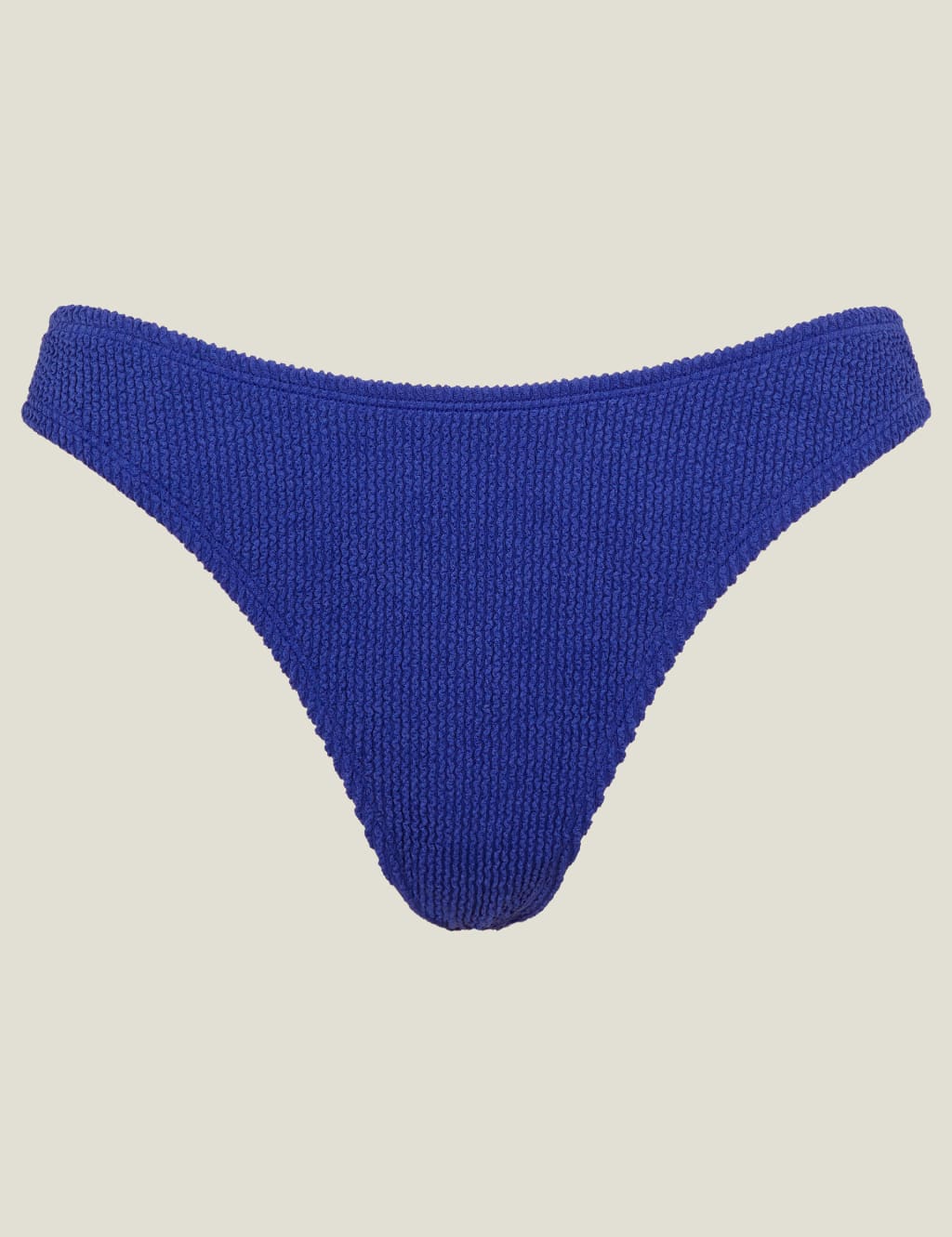Textured High Leg Bikini Bottoms ACCESSORIZE M S