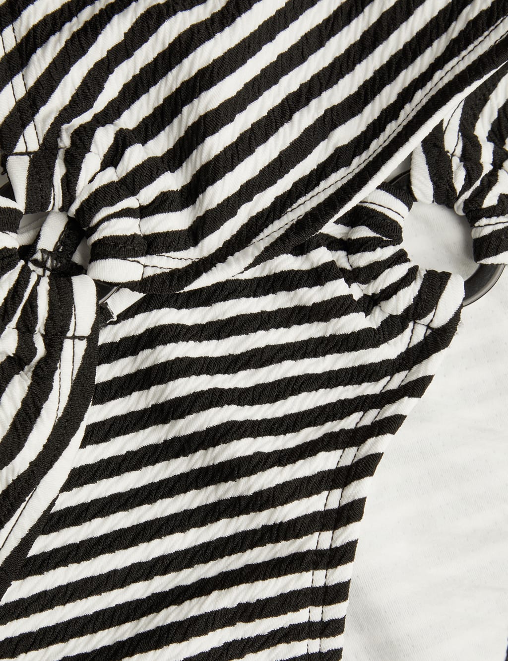 Pc Striped Textured Bikini Yrs Monsoon M S