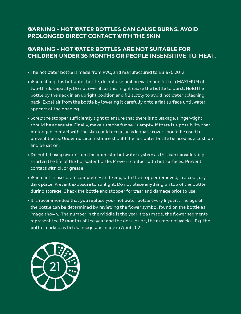 Spencer Bear Hot Water Bottle Spencer Bear M S