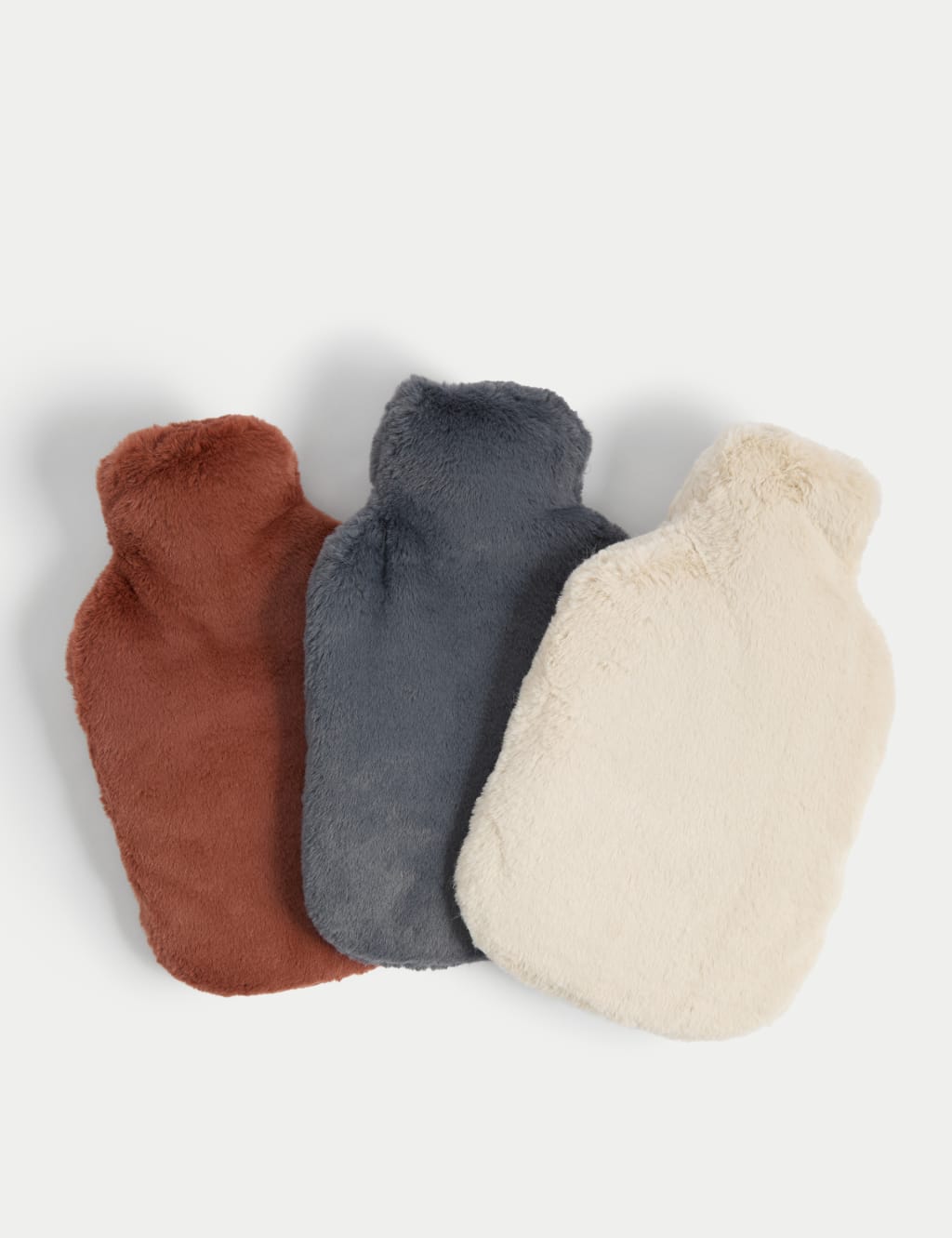 Supersoft Faux Fur Hot Water Bottle M S Collection M S