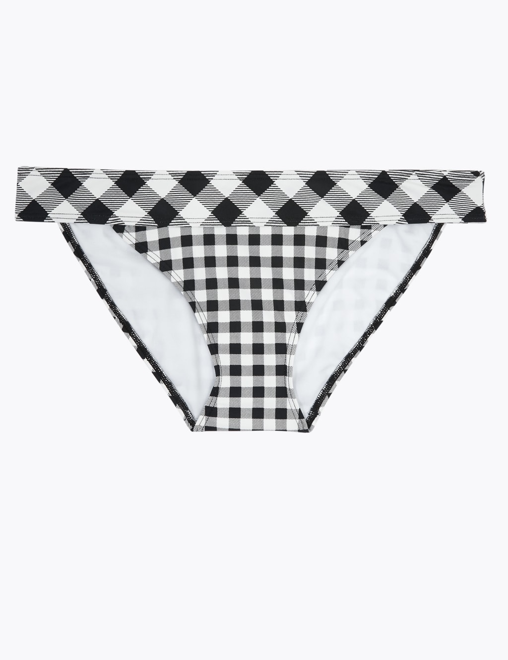Gingham Tanga Bikini Bottoms M S Collection M S IE