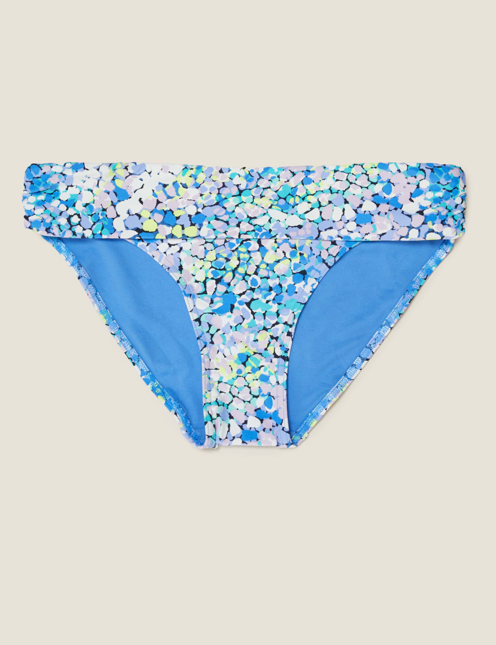Ombre Pebble Roll Top Bikini Bottoms M S Collection M S