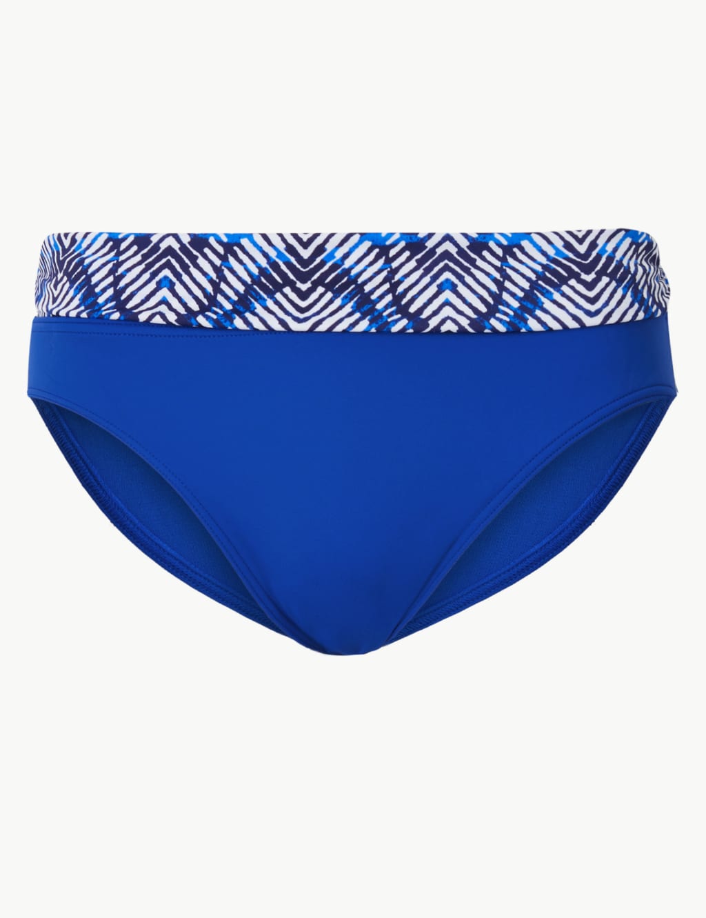 Printed Roll Top Bikini Bottoms M S Collection M S IE