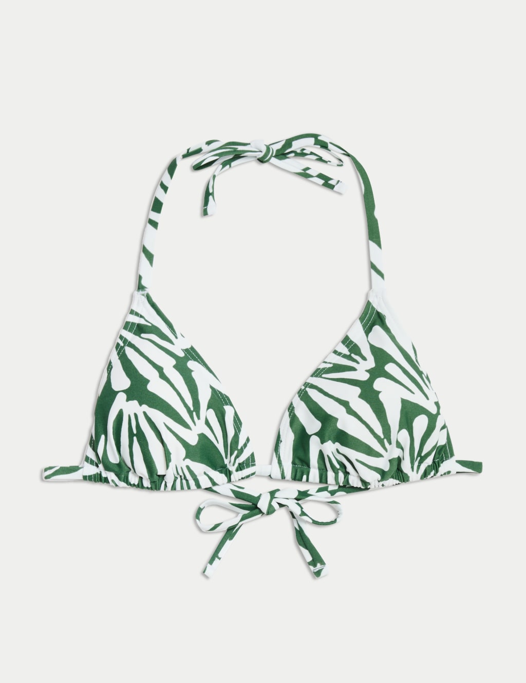 Printed Triangle Bikini Top M S Collection M S