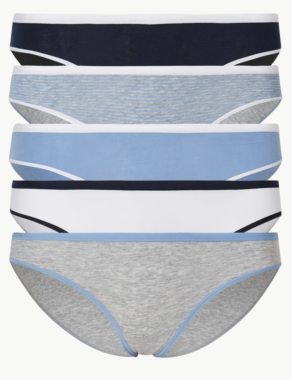 Pack Cotton Rich Bikini Knickers M S Collection M S IE