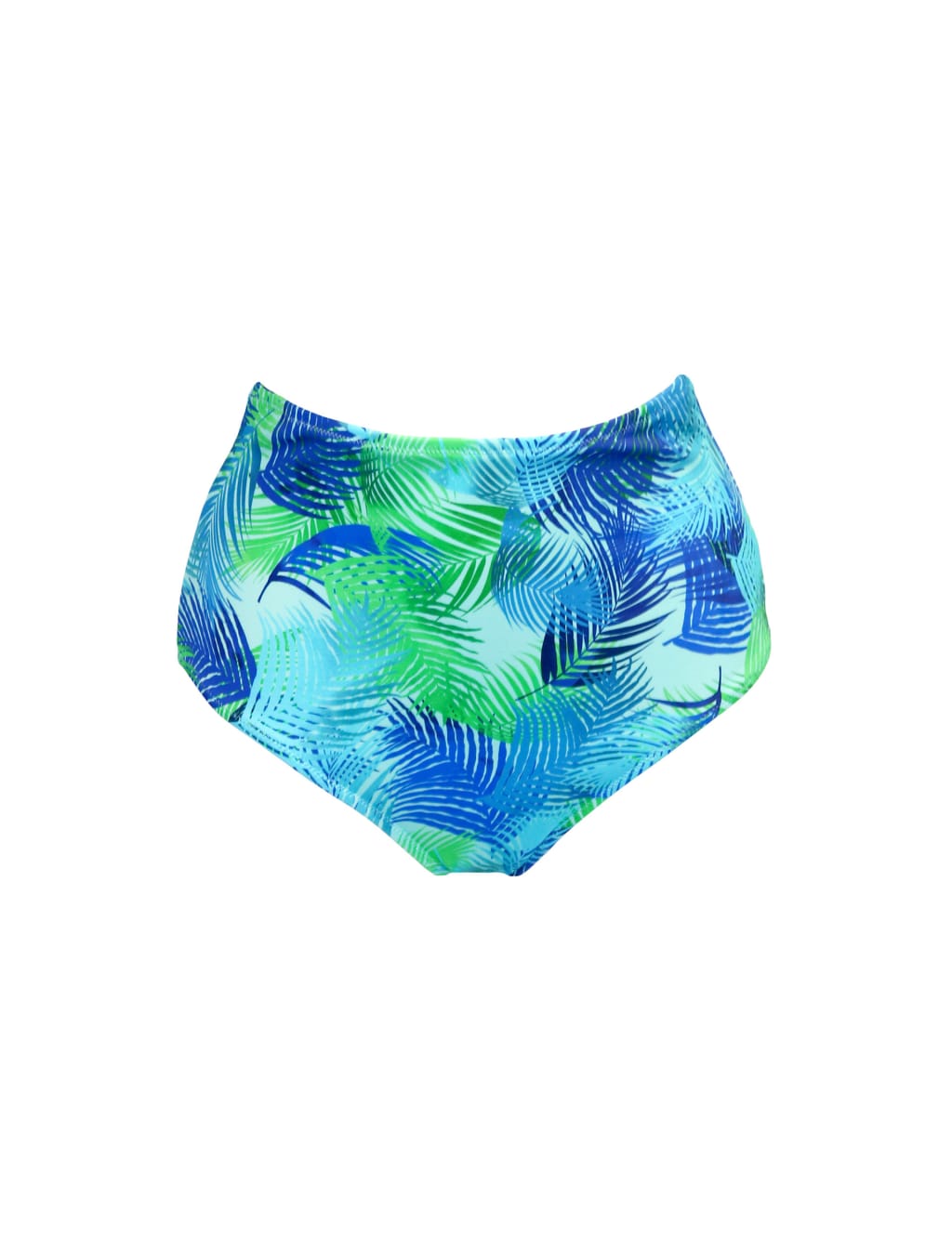 Aruba Printed High Waisted Bikini Bottoms Pour Moi M S