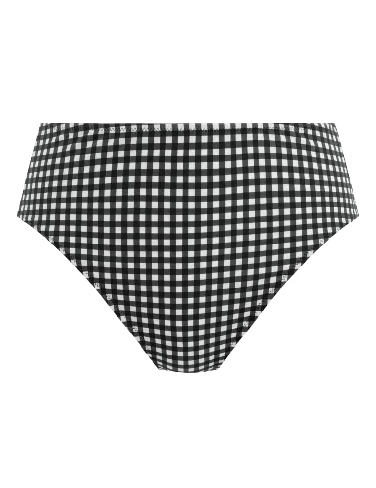 Check In High Waist Gingham Bikini Brief Freya M S