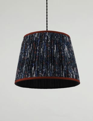 

M&S Collection Printed Pleated Ceiling Lamp Shade - Multi, Multi