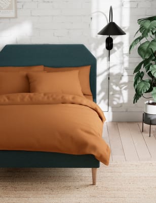 

M&S Collection Cotton Rich Bedding Set - Rich Amber, Rich Amber