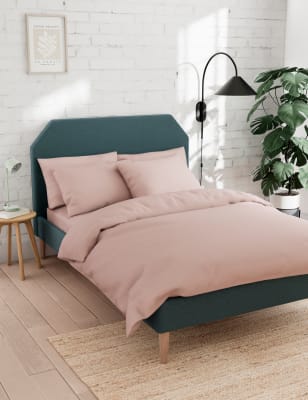 

M&S Collection Cotton Rich Bedding Set - Soft Pink, Soft Pink