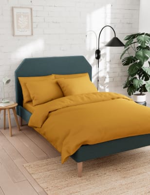 

M&S Collection Cotton Rich Bedding Set - Ochre, Ochre