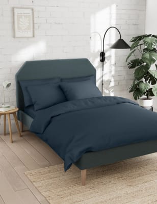 

M&S Collection Bettbezug mit hohem Baumwollanteil - Navy, Navy