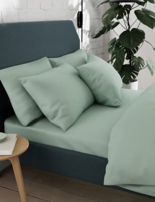 

M&S Collection Pack de 2 fundas de almohada de algodón - Huevo, Huevo