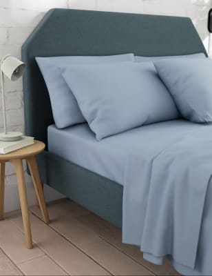 

M&S Collection Bettlaken mit hohem Baumwollanteil - Chambray, Chambray