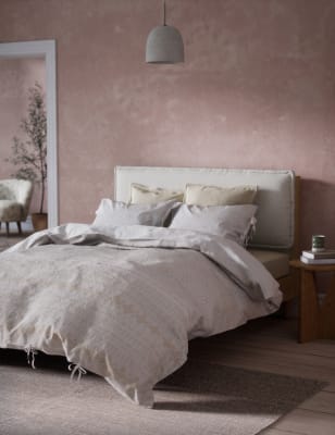 

M&S X Fired Earth Ropa de cama de jacquard Jaipur Bandhani - Malm, Malm