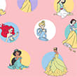 Disney Princess&trade; Cotton Blend Spotted Bedding Set, PINK MIX, swatch