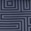 Cotton Rich Maze Jacquard Bedding Set, NAVY, swatch