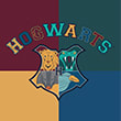 Harry Potter&trade; Cotton Blend Bedding Set, NAVY MIX, swatch