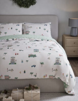 

Pure Brushed Cotton Spencer Bear™ Bedding Set - Natural Mix, Natural Mix