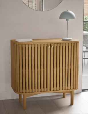 M&S Collection Boardwalk Compact Sideboard - Natural, Natural