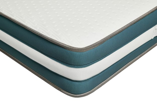 Silentnight Just Bliss 1000 Pocket Sprung Mattress - 4FT6 - White Mix, White Mix