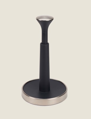 joseph joseph push&tear™ kitchen roll holder - 1size - silver grey, silver grey