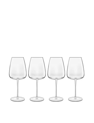 Luigi Bormioli Set of 4 Talismano Red Wine Glasses