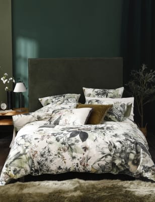 

MM Linen Pure Cotton Sateen Etoile Bedding Set - Sage Green, Sage Green