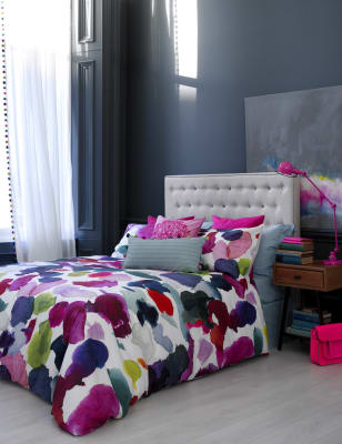 

Bluebellgray Sateen Abstract Bedding Set - Multi, Multi