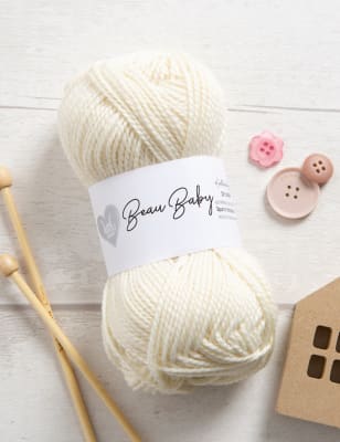 Wool Couture Beau Baby Yarn - Pale Blue, Pale Blue,Pale Pink,Cream,Grey,Mink,Teal