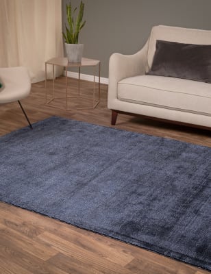 Asiatic Aston Rug - M - Navy, Navy