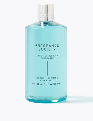 Neroli, Jasmine Sea Salt Shower Gel 500ml Shower gel M&S GR