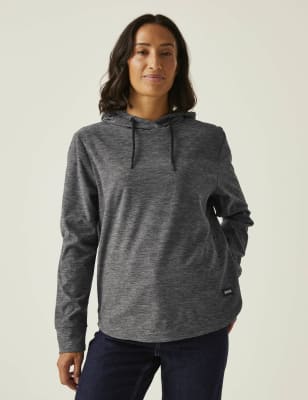 Regatta Women's Mayse Fleece Hoodie - 10 - Navy, Cream,Grey,Purple,Navy