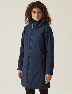 Regatta Women's Yewbank IV Waterproof Padded Hooded Coat - 10 - Navy, Navy