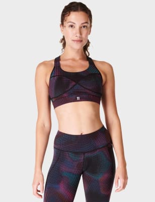 Sweaty Betty Women's Power Medium Support Sports Bra - Black, Navy Mix,White/Black,Navy,White,Black