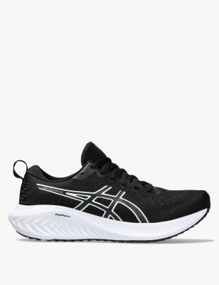 Asics Women's Gel-Excite 10 Lace Up Trainers - 4 - Black Mix, Black Mix