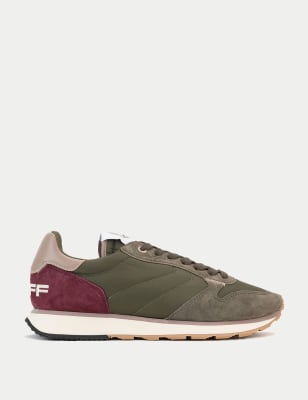 Hoff Women's Track & Field Trainers - 5 - Medium Purple, Khaki Mix,Burgundy Mix,Stone,Medium Purple,