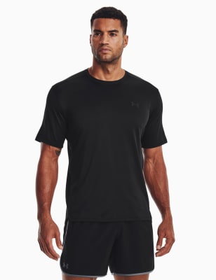 Under Armour Men's Tech™ Vent Crew Neck Training T-Shirt - XL - Chambray, Black,Chambray