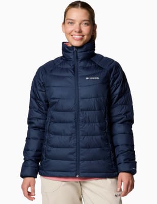 Columbia Women's Puffer Jacket - M - Dark Blue, Dark Blue