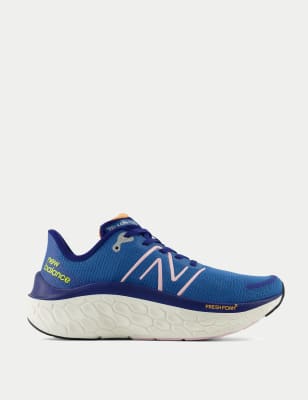 New Balance Women's Fresh Foam X Kaiha Trainers - 6 - Lime Green, Lime Green,Dark Blue