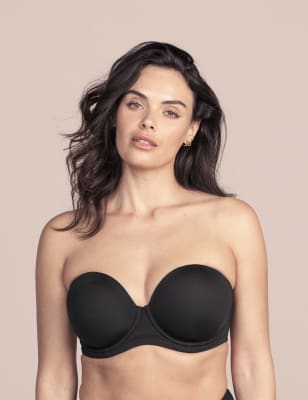 Wacoal Women's Red Carpet Wired Strapless Bra - 40DD - Beige, Black,Beige