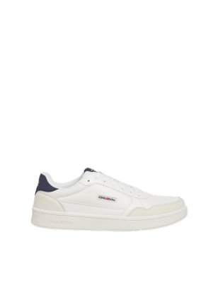 Jack & Jones Men's Lace Up Trainers - 9 - White, White,White Mix